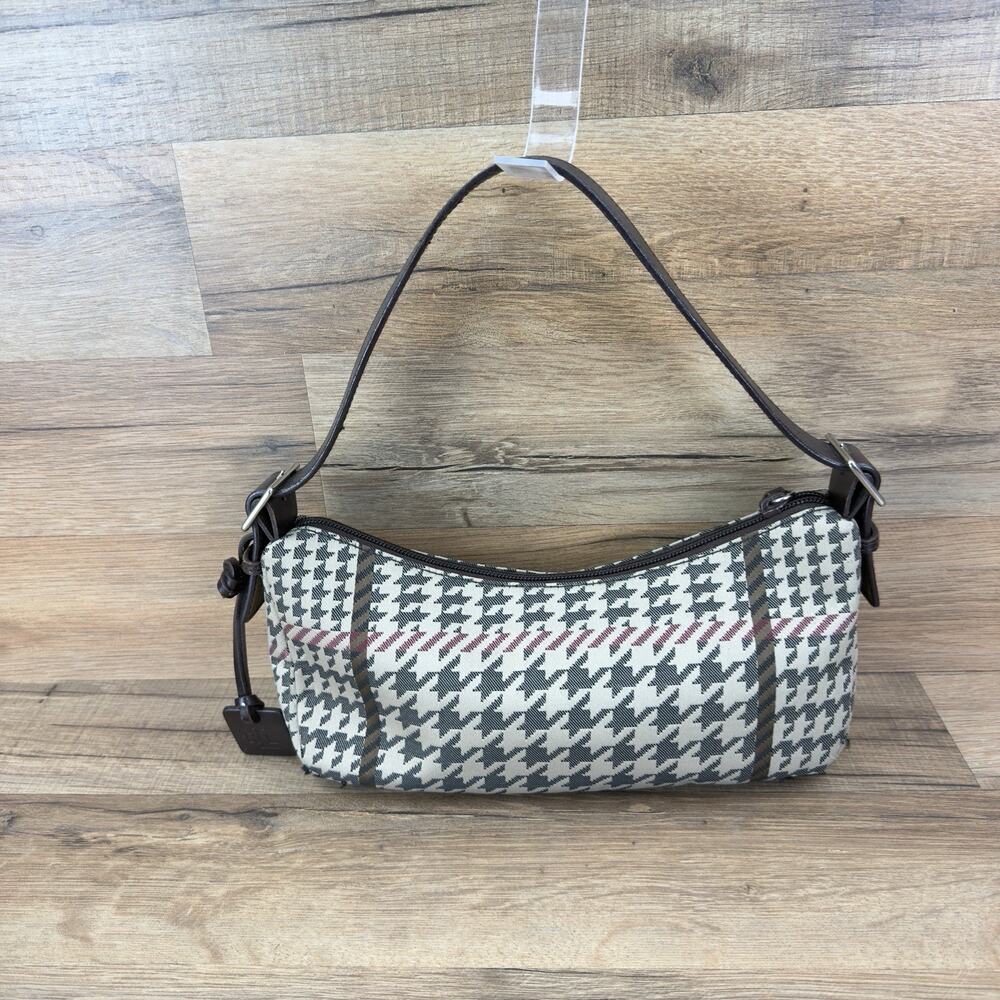 Ralph Lauren "Lauren" Vintage Mini Handbag, Houndstooth Pattern